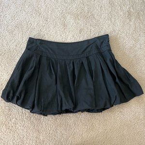 FREE PEOPLE Black Mini Ruffle Skirt Size 10